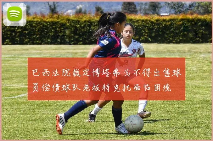 巴西法院裁定博塔弗戈不得出售球员偿债球队老板特克托面临困境